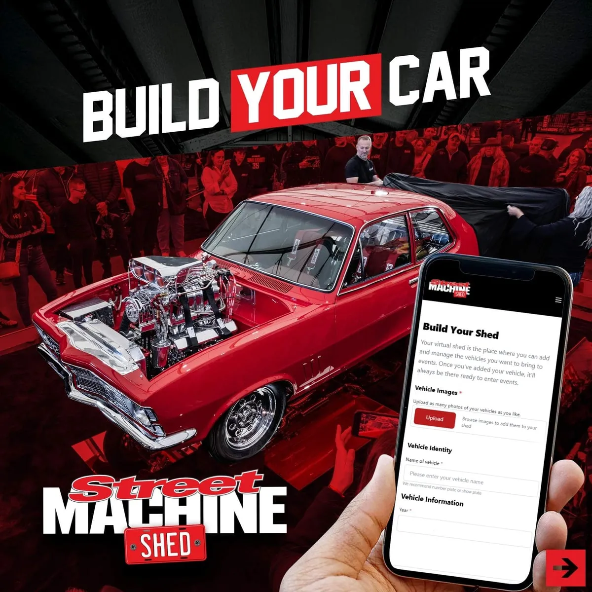 Building a car profile in Street Machine Shed
