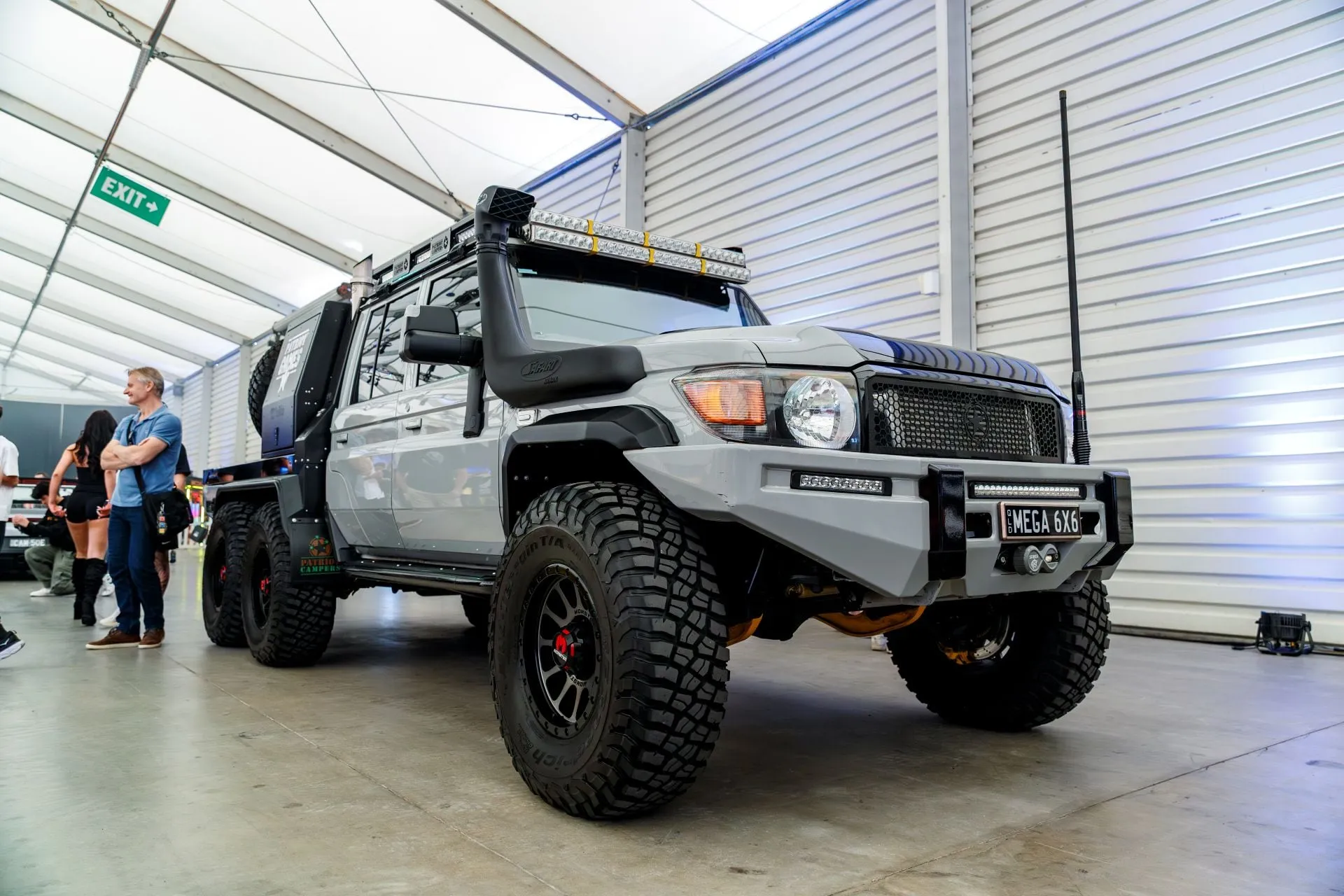 A modified LandCruiser in Portelli World