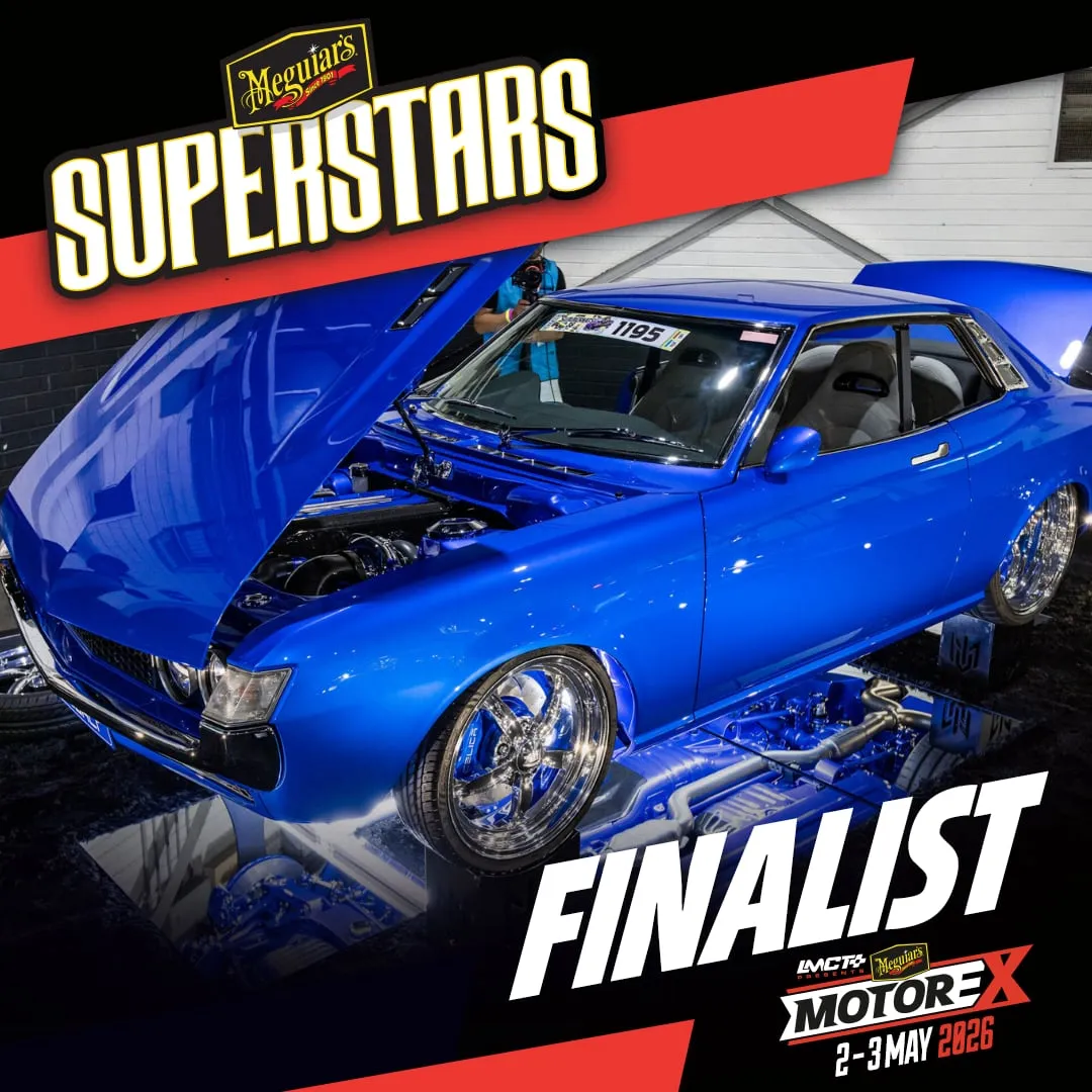 Meguiar’s Superstars 2026 finalist: a blue sedan