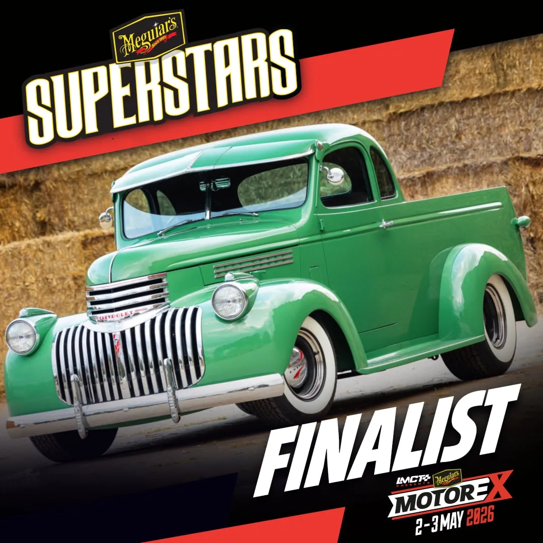 Meguiar’s Superstars 2026 finalist: a green vintage pickup
