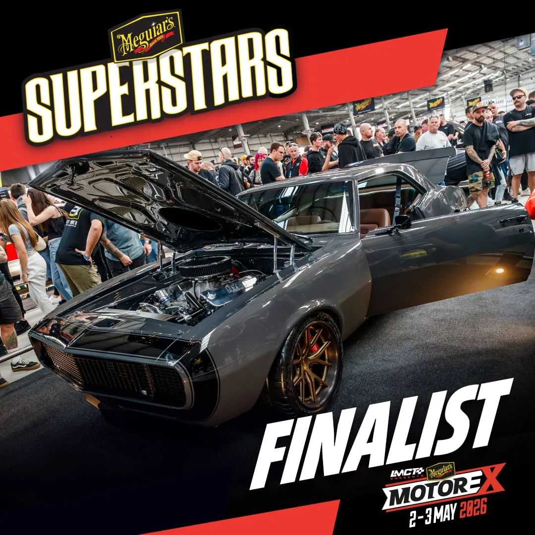 Meguiar’s Superstars 2026 finalist: a silver Camaro