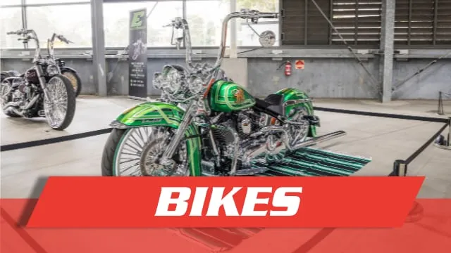 Bikes at MotorEx
